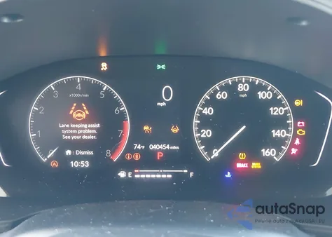 2023 Honda Civic Ex /Ex W/O Bsi из США, поврежденный, VIN 2HGFE1F73PH320247